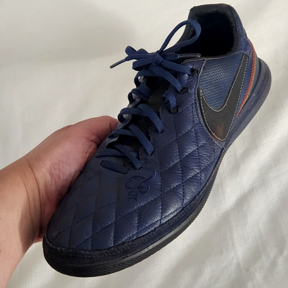 Nike Other - Nike Tiempo X Finale Indoor 10R Ronaldinho (Flat Sole) AQ2201-440 SZ 10 Men's